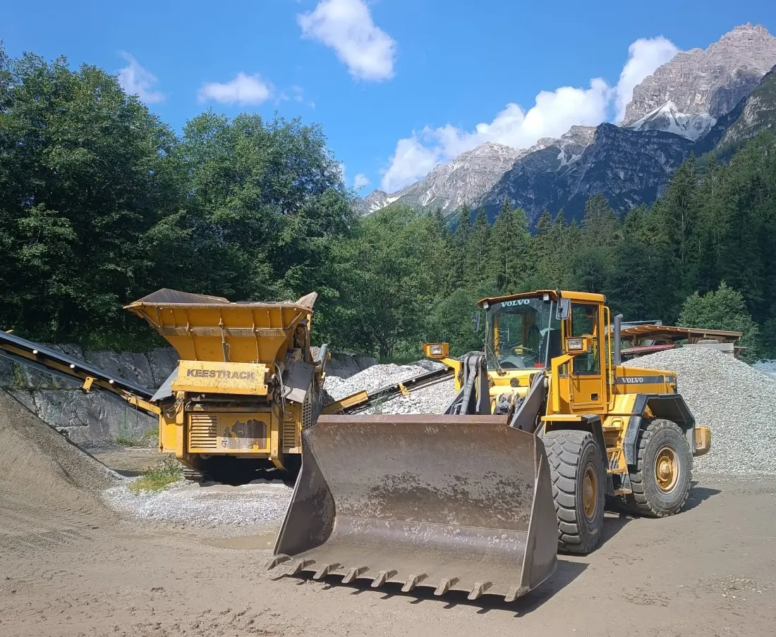 Erdbewegung in Innsbruck